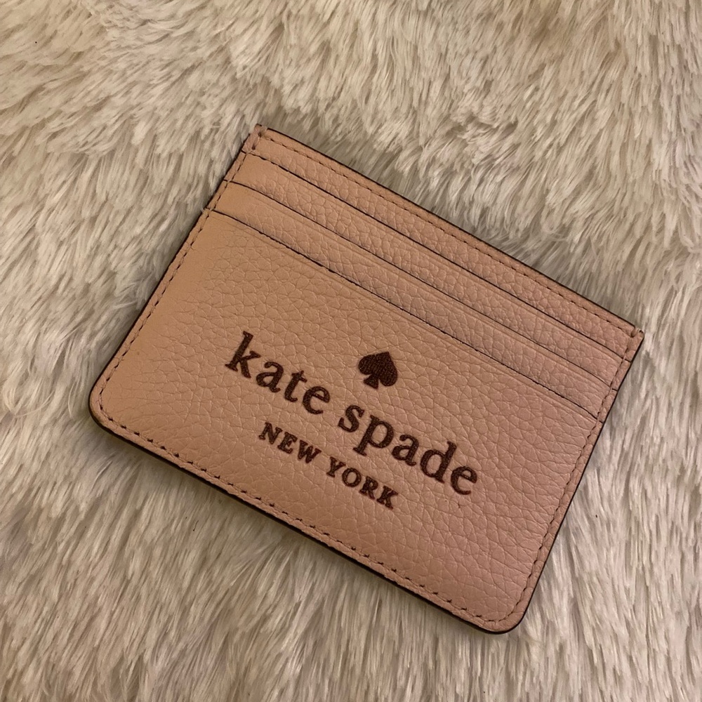 Pink Kate Spade Small Card Holder